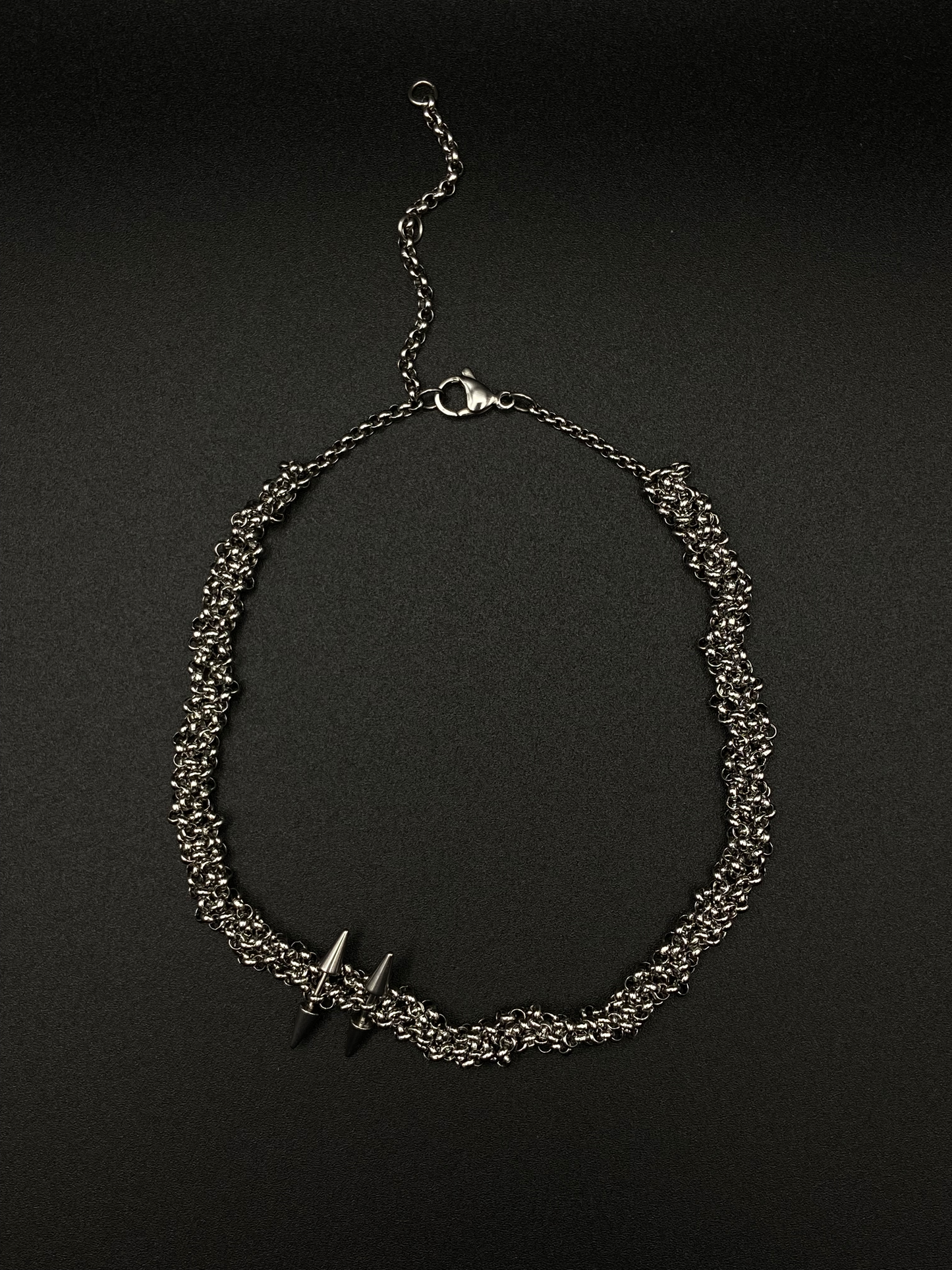 Stainless steel chain chocker