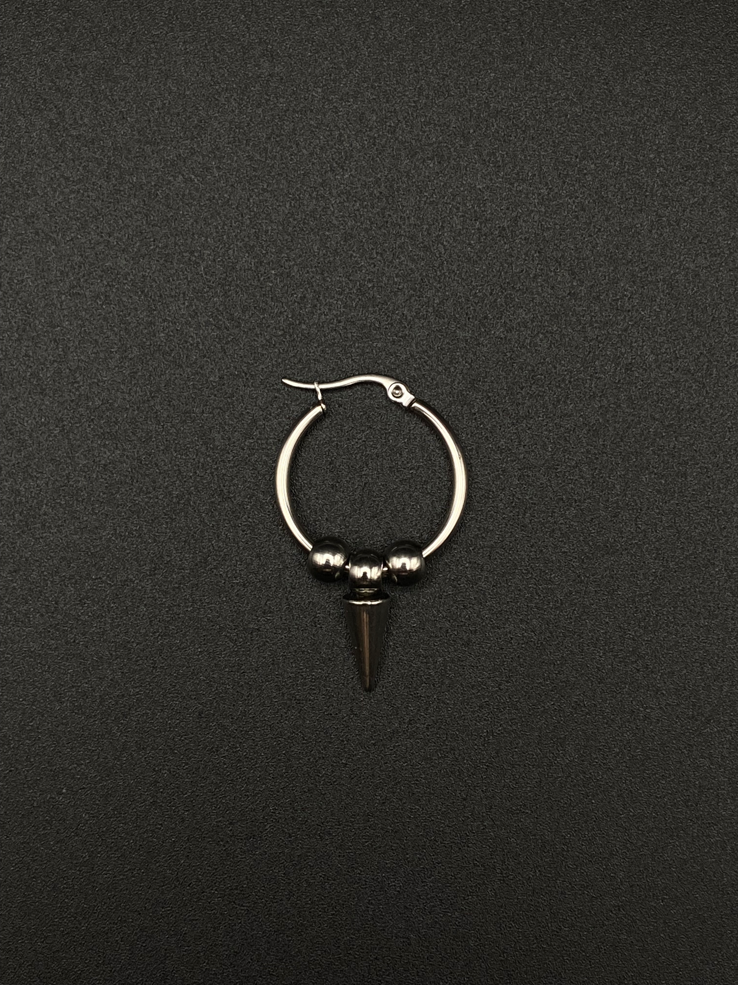 Spiky hoop earring #2