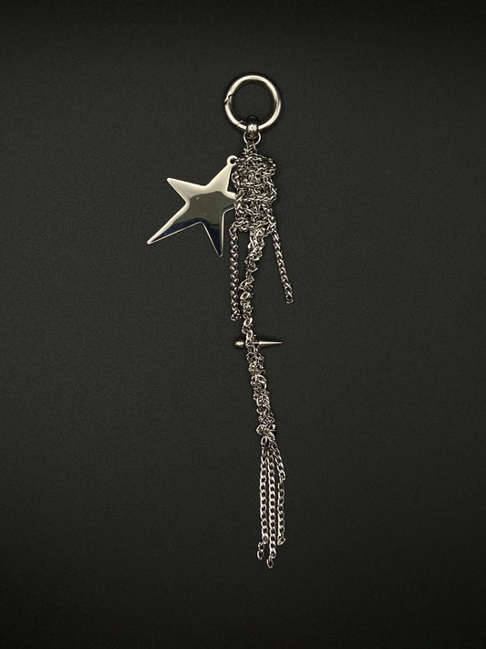 Basic Needs star keychain