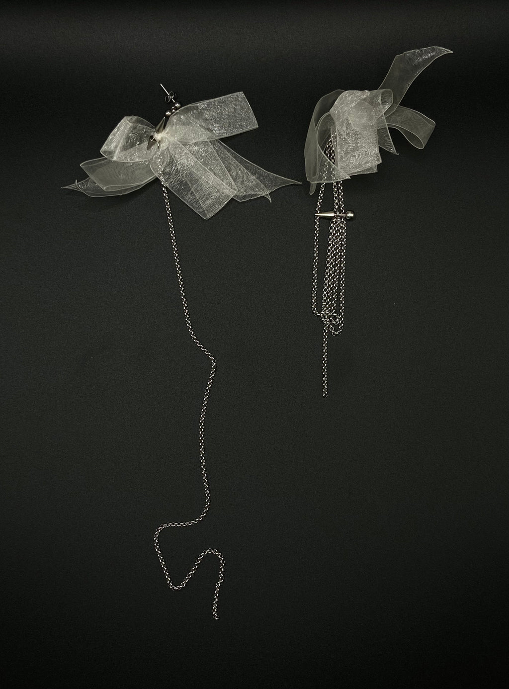 Bridal look Extra chain earrings