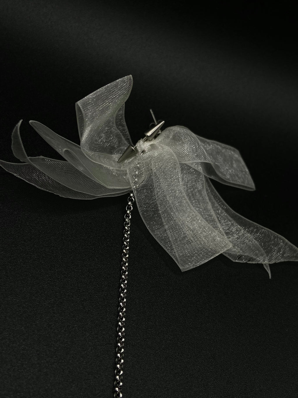 Bridal look Extra chain earrings