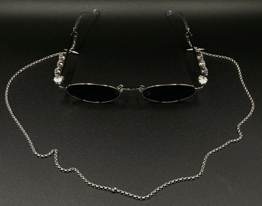 Cristal sunglasses with safety chain