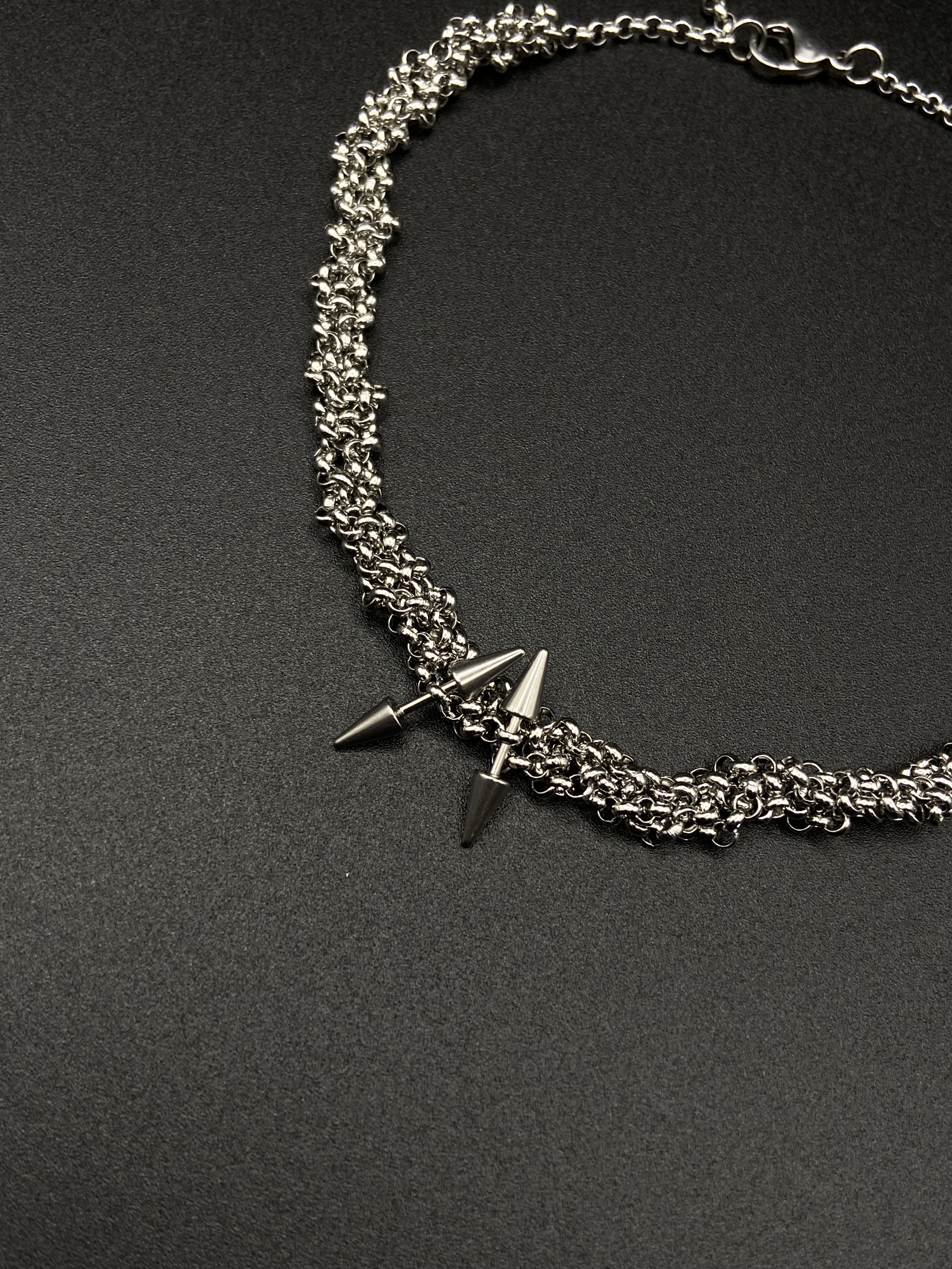 Stainless steel chain chocker