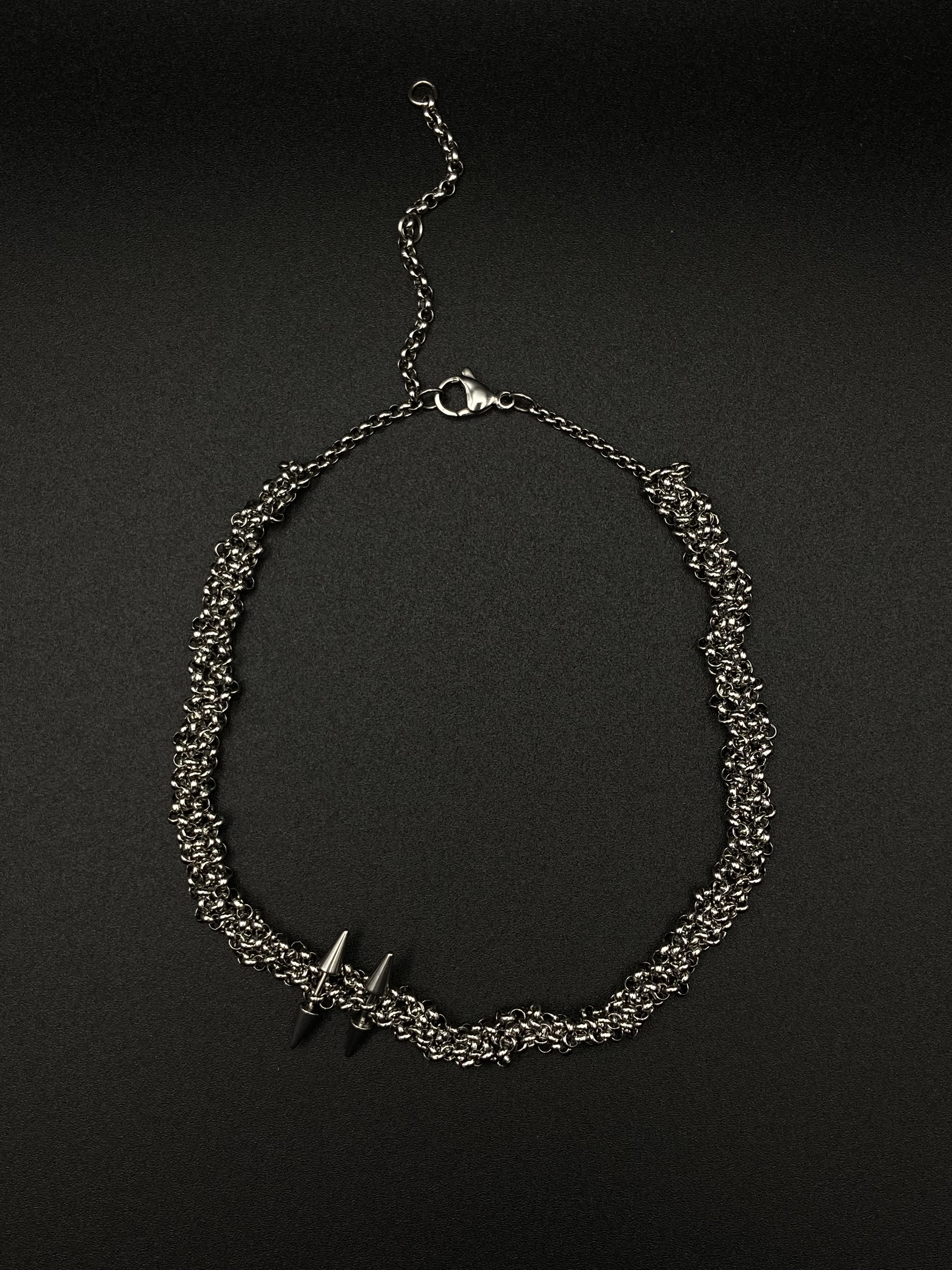 Stainless steel chain chocker