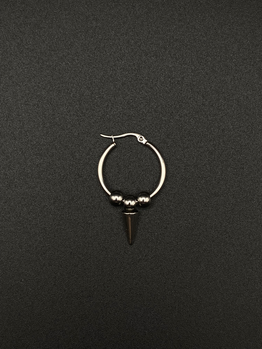 Spiky hoop earring #2