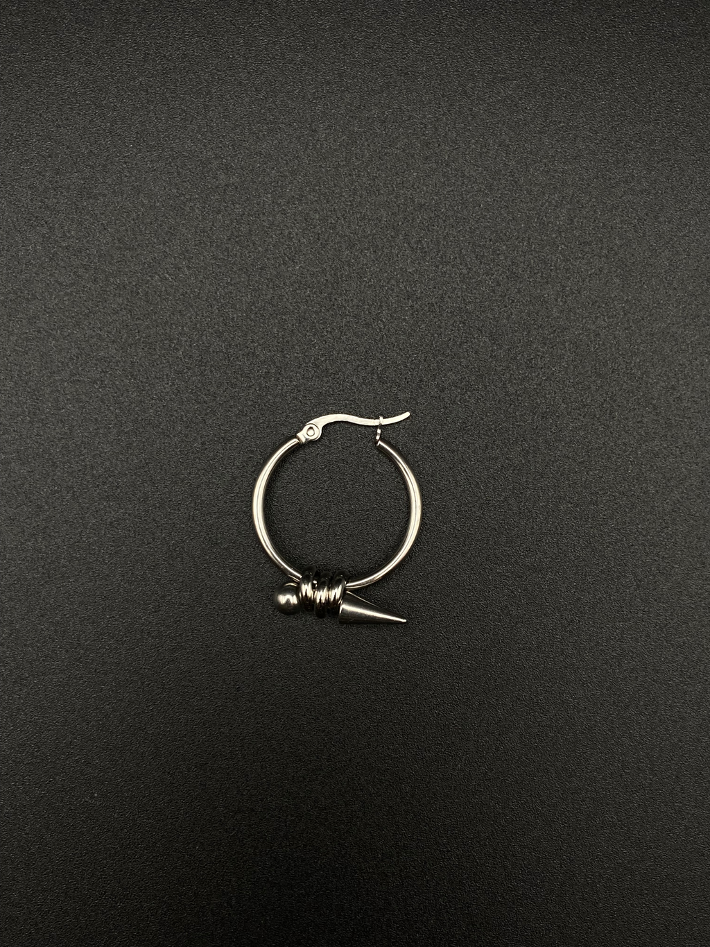 Spiky hoop earring #3