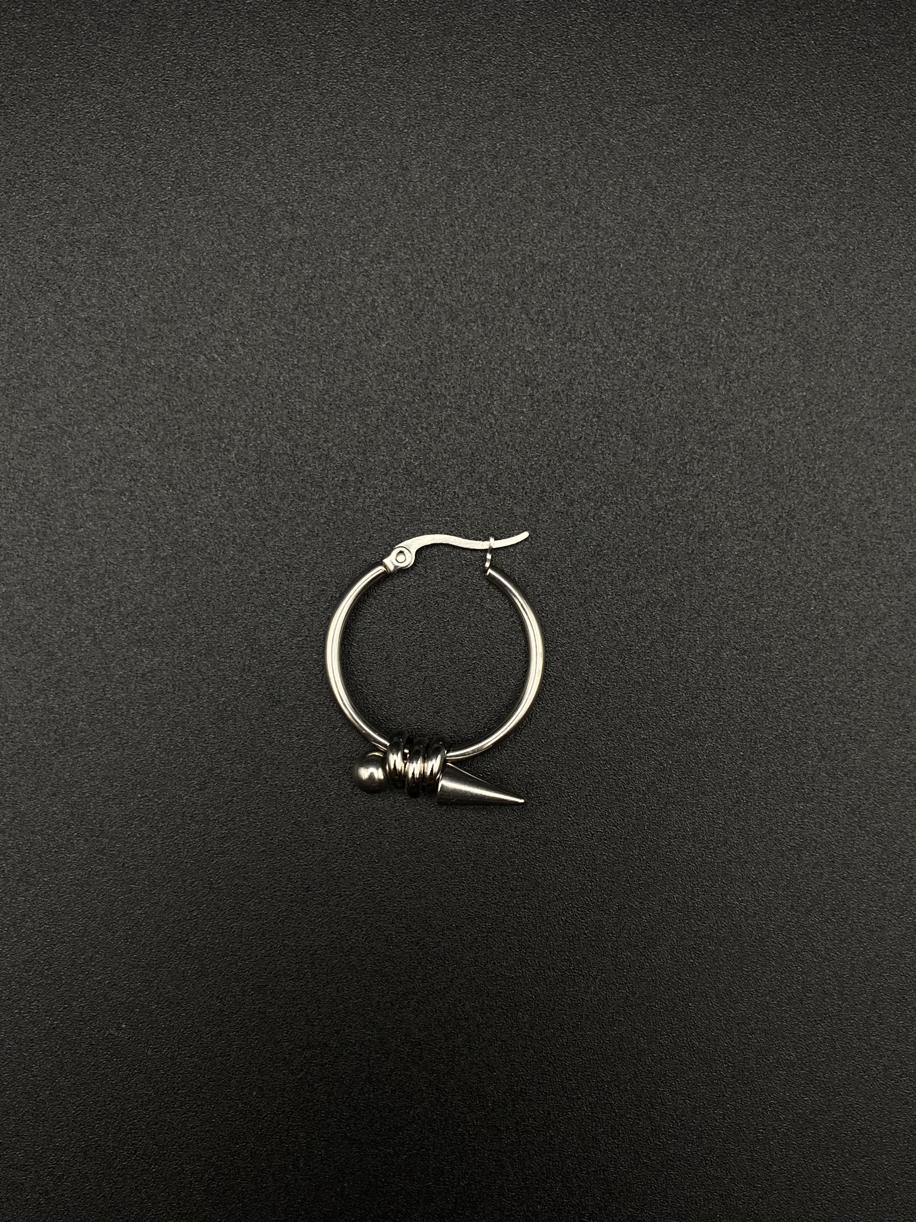 Spiky hoop earring #3