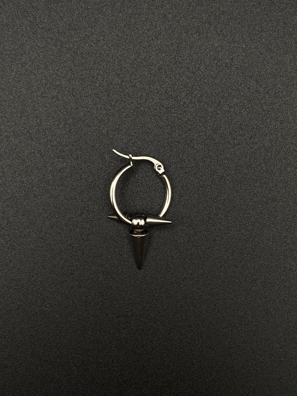 Spiky hoop earring #5