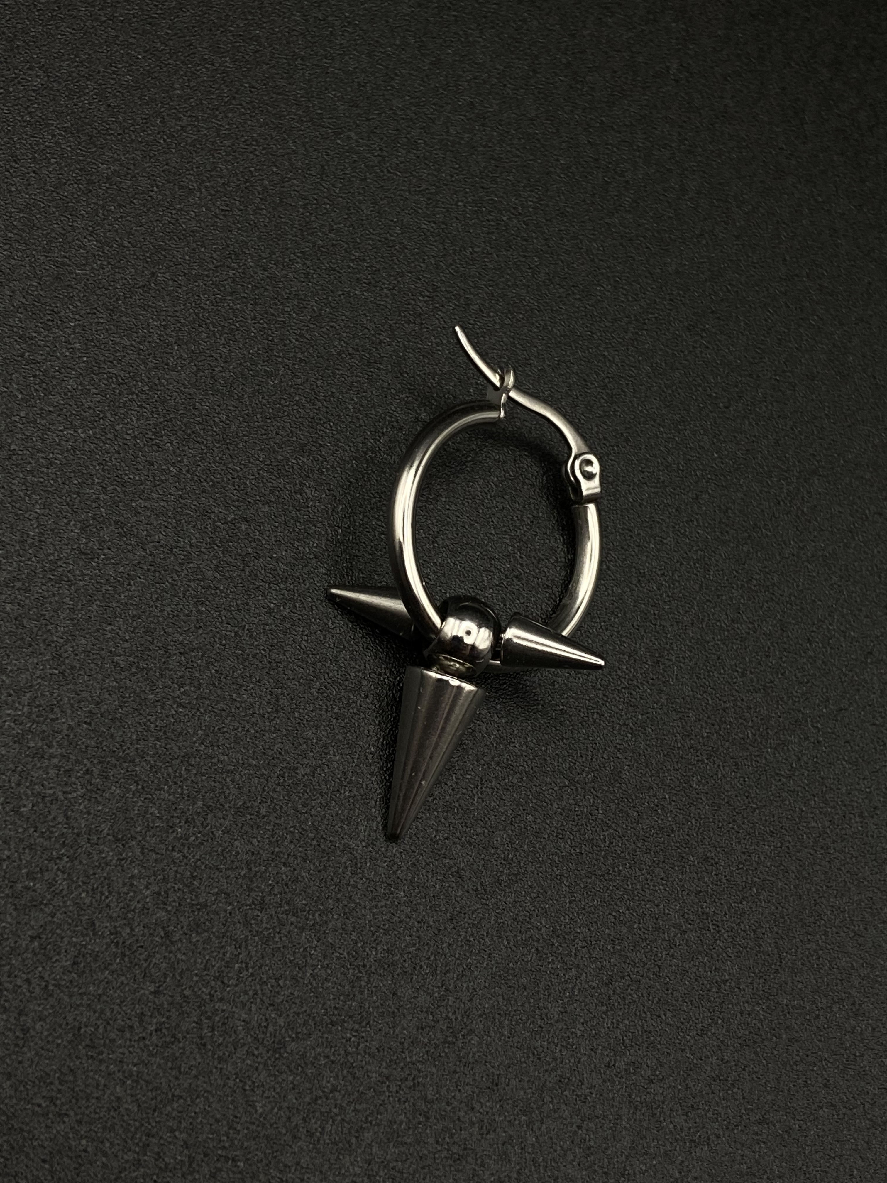 Spiky hoop earring #5