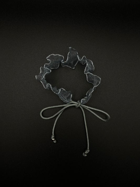 BEST SELLER - BB Girl gray choker