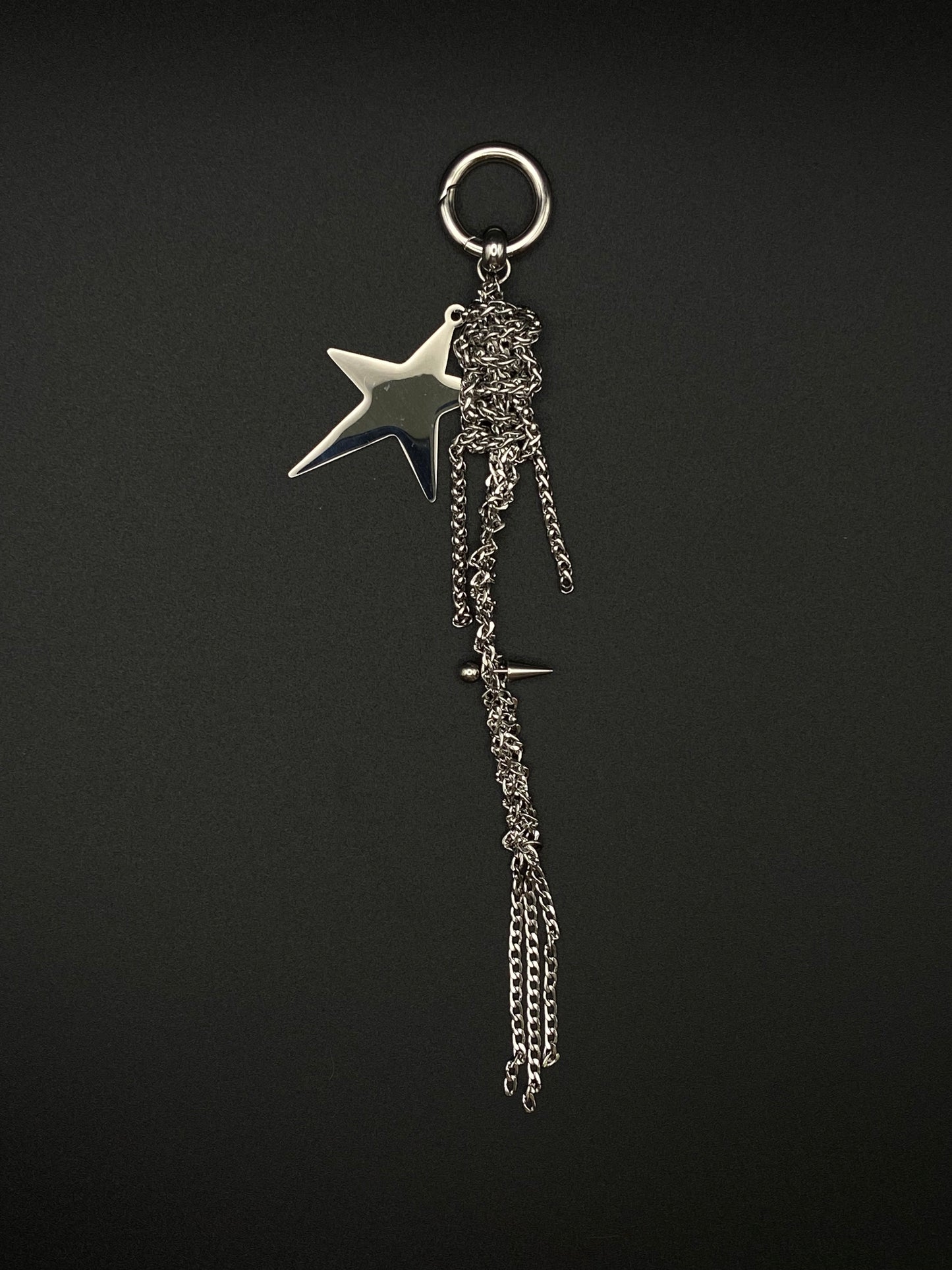 Basic Needs star keychain