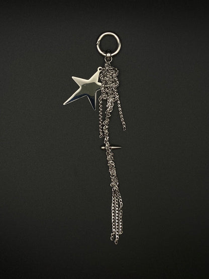 Basic Needs star keychain