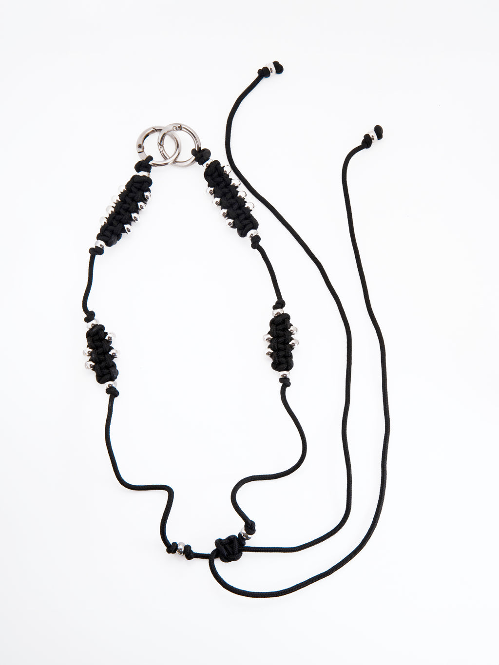 Mobile and smartphone accessory multifunctional unisex back stainless steel phone case holder belt, chain, necklace, chocker